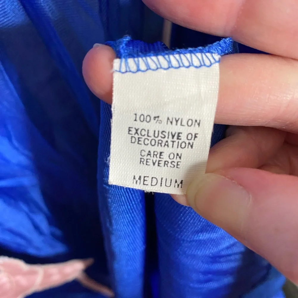 Vintage Blue Robe - Picture 5 of 5